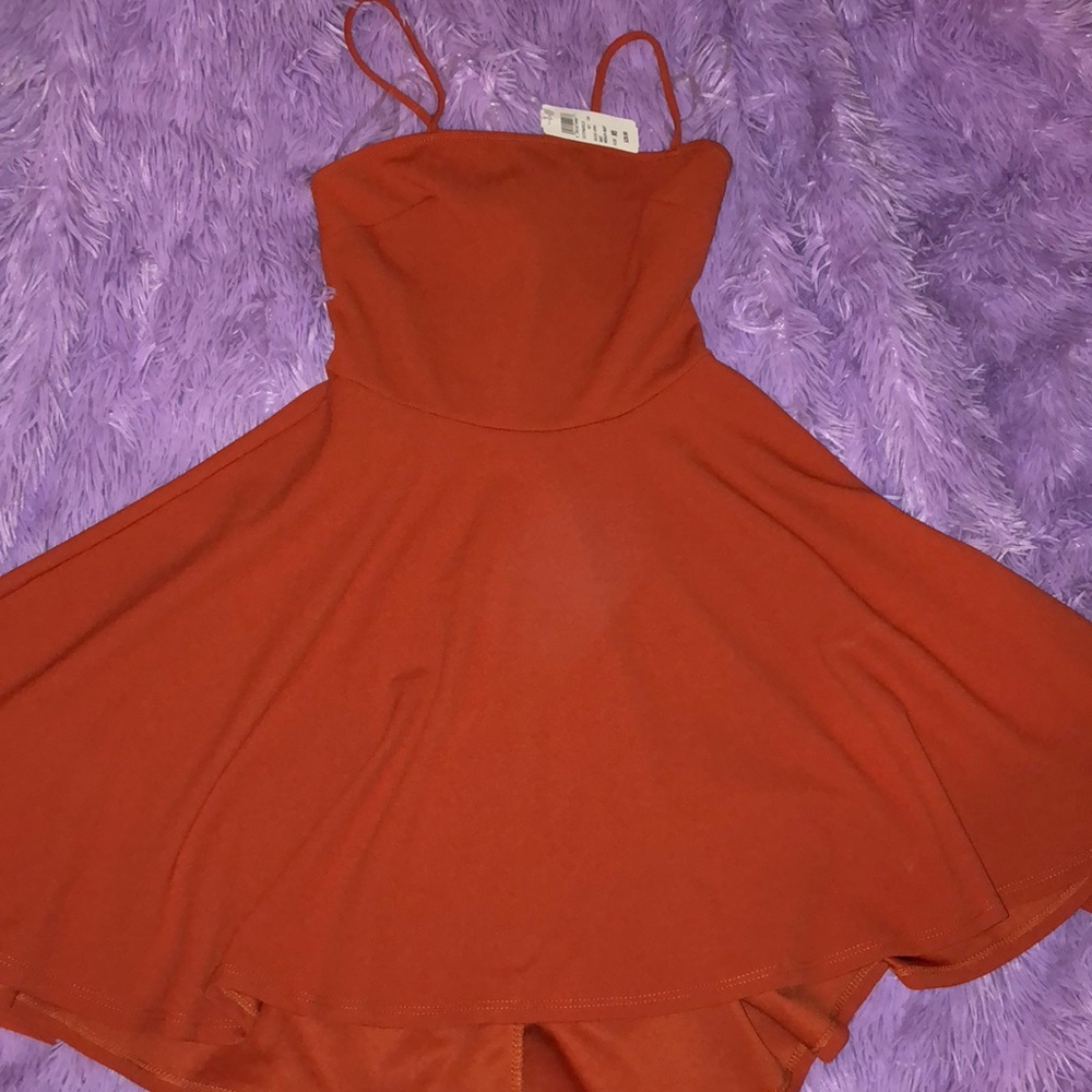 Rust Orange dress